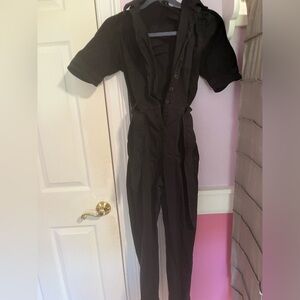 Black jumpsuit